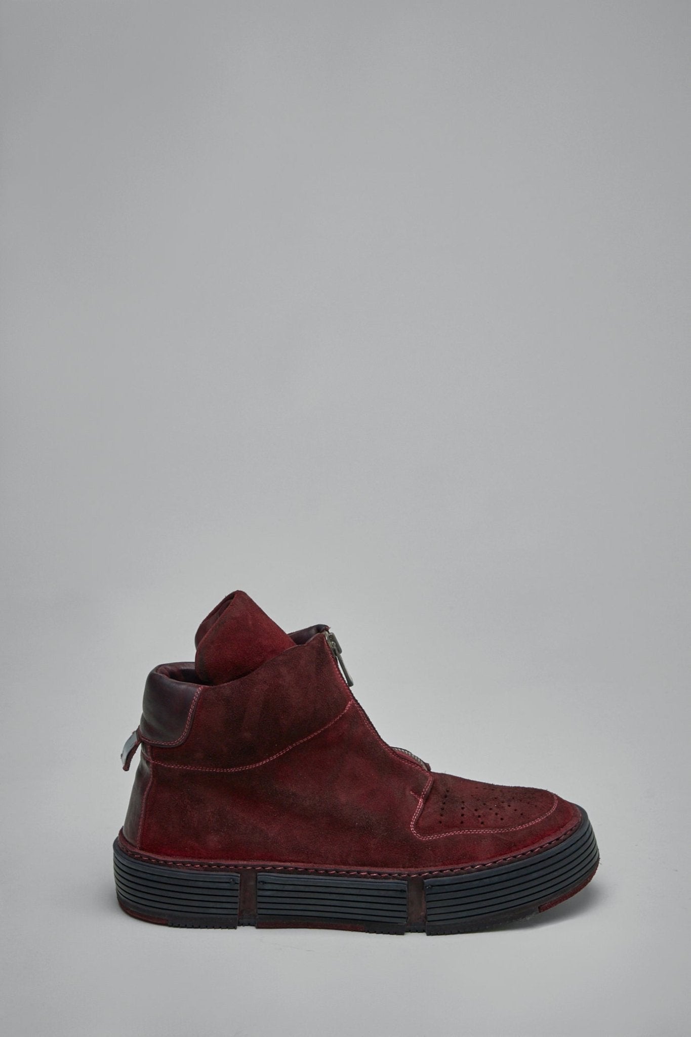 GUIDI GJ03 말 리버스 앞지퍼 부츠