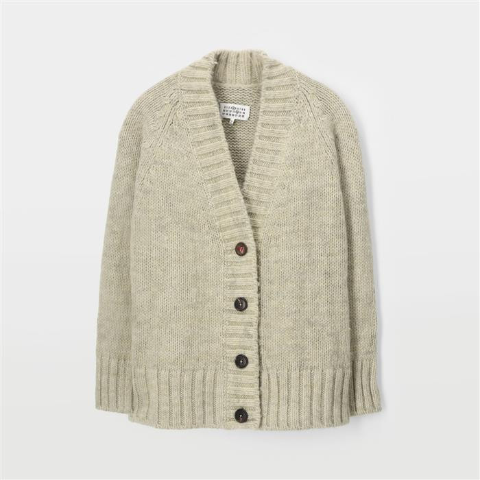 MAISON MARGIELA 메종 마르지엘라 메종마르지엘라 브이넥 보태니 SI0GP0004 S17802 709M