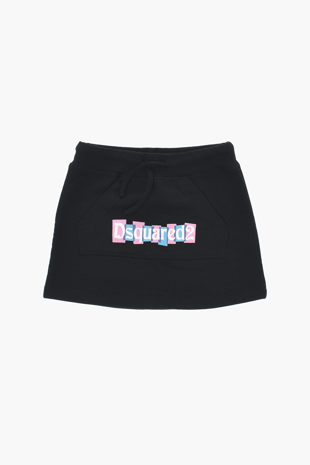 Dsquared 2 kids 저지 스커트 허리끈 로고 프린트
