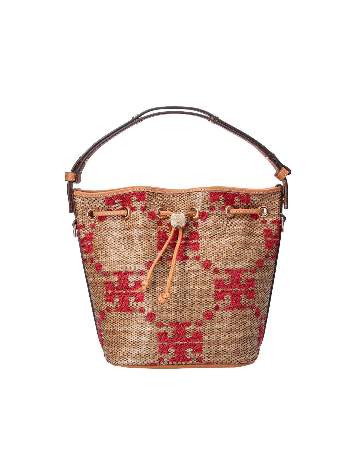 TORY BURCH 버킷백 T 모노그램