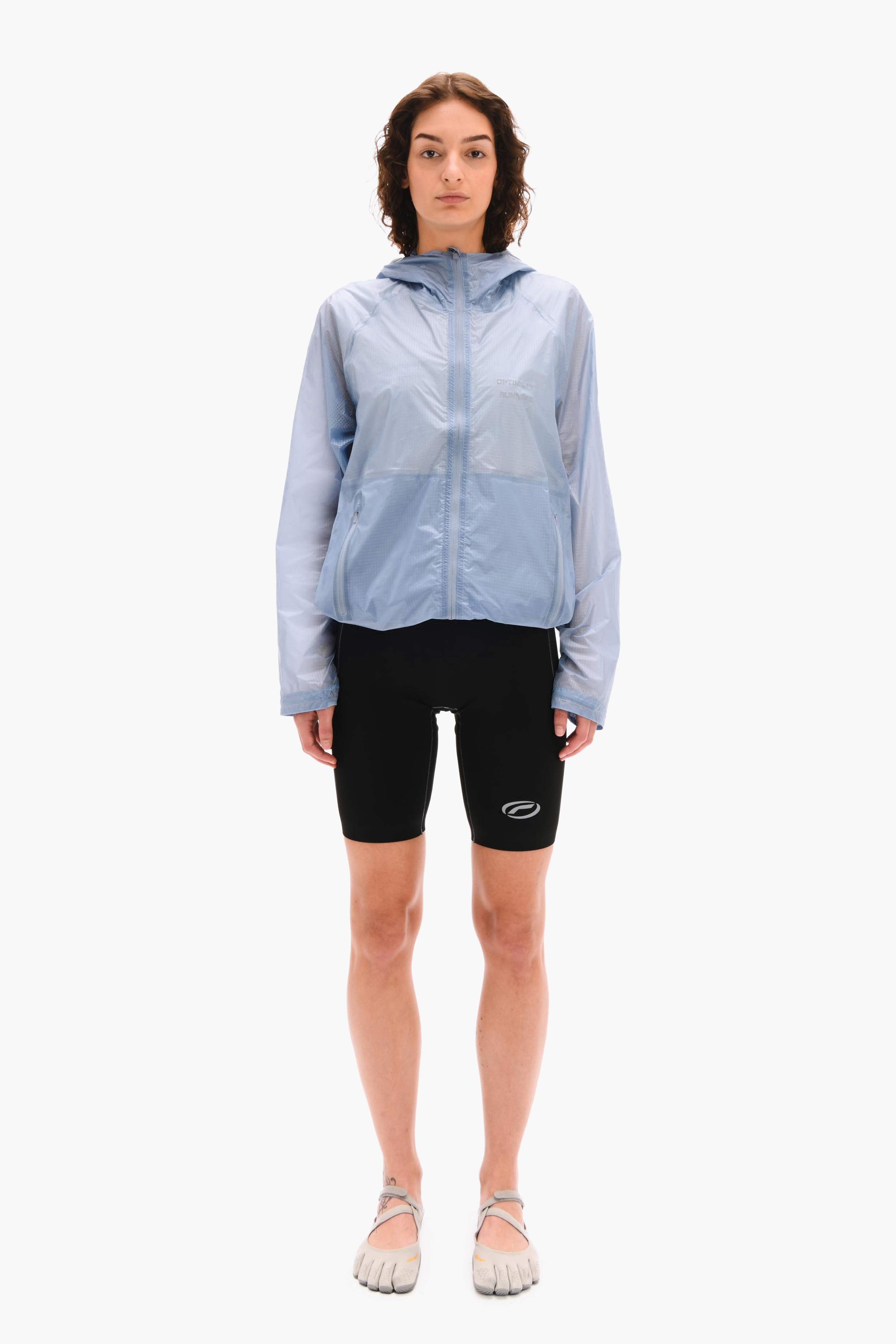 OPTIMISTIC RUNNERS 퍼포먼스 팩커블 자켓 라이트블루