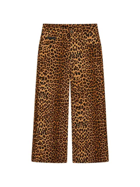 Philipp Plein Kids 애니멀 프린트 바지