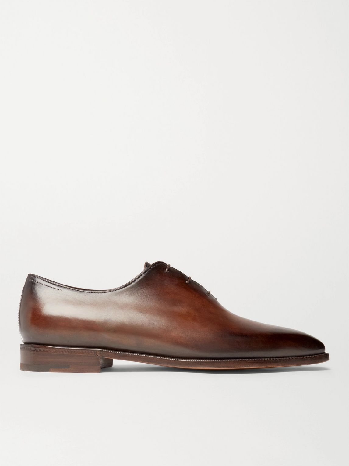 BERLUTI 블레이크 홀컷 베네치아 가죽 옥스포드 슈즈