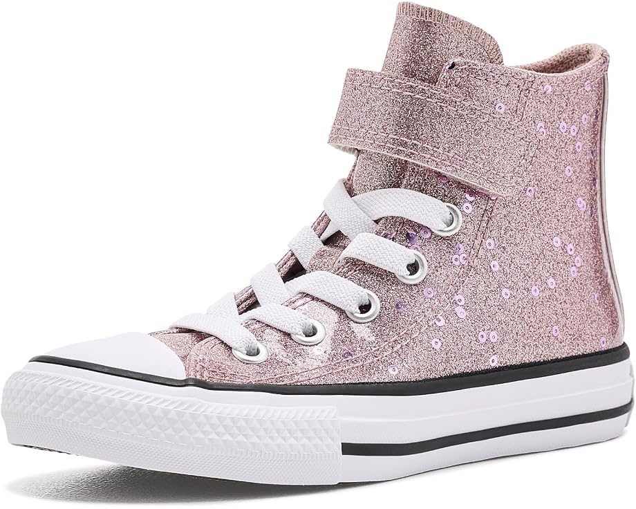 Converse Kids 척 테일러 올 스타 이지온 글리터 & 스팽글 스니커즈