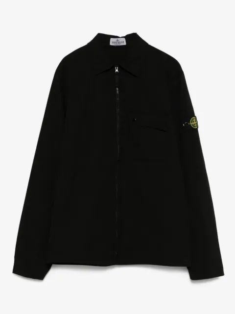 Stone Island Junior 컴파스 배지 셔츠