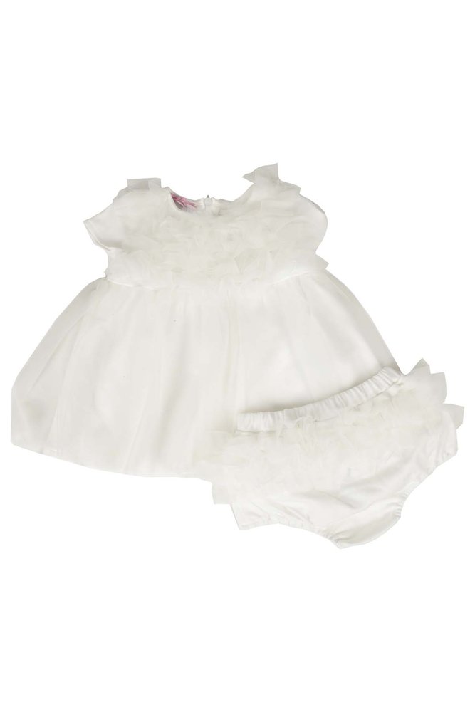 Miss Blumarine kids 러플 드레스 세트