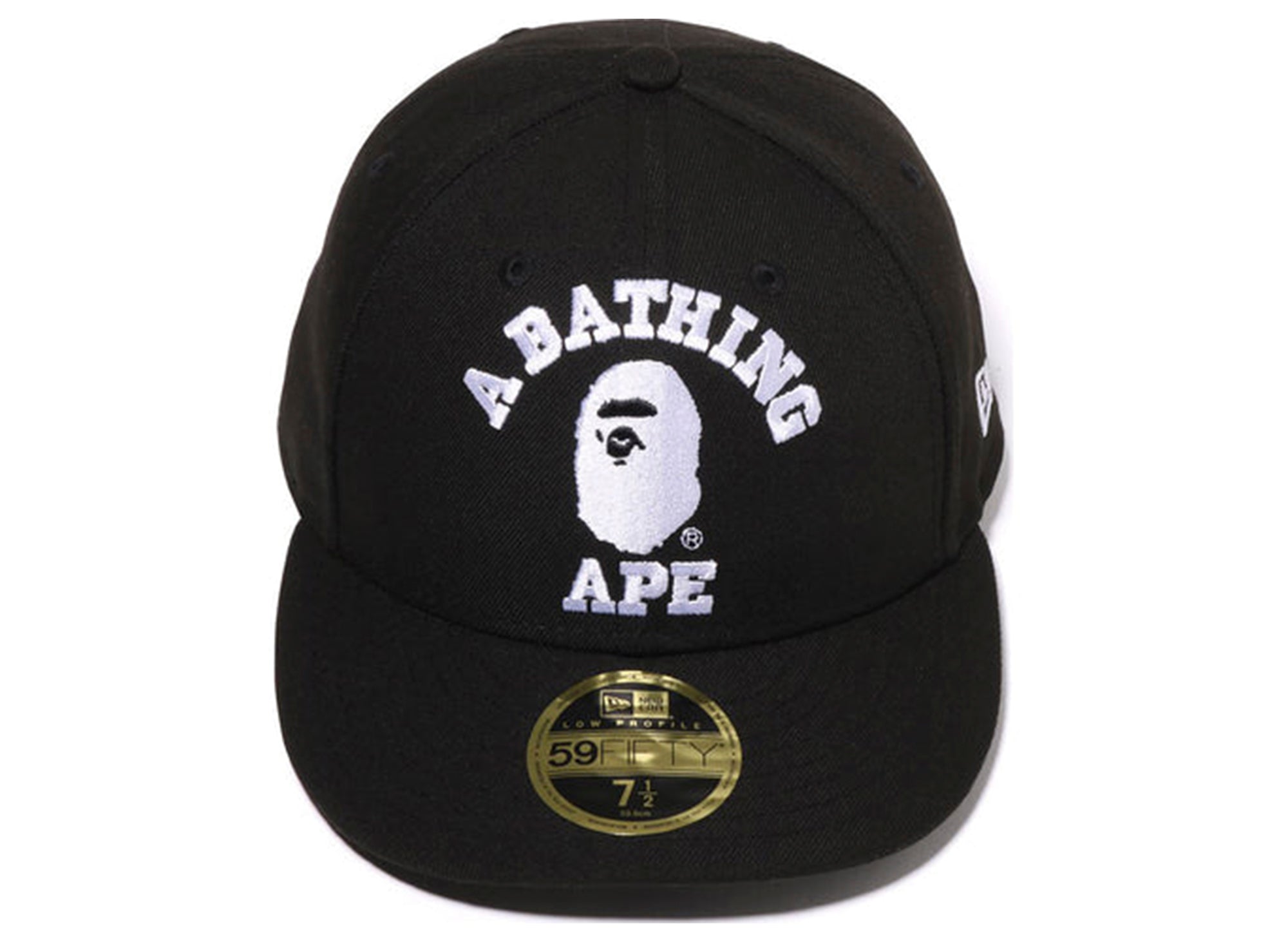 College New Era 59Fifty Low Profile Hat | Bape | FETCHING