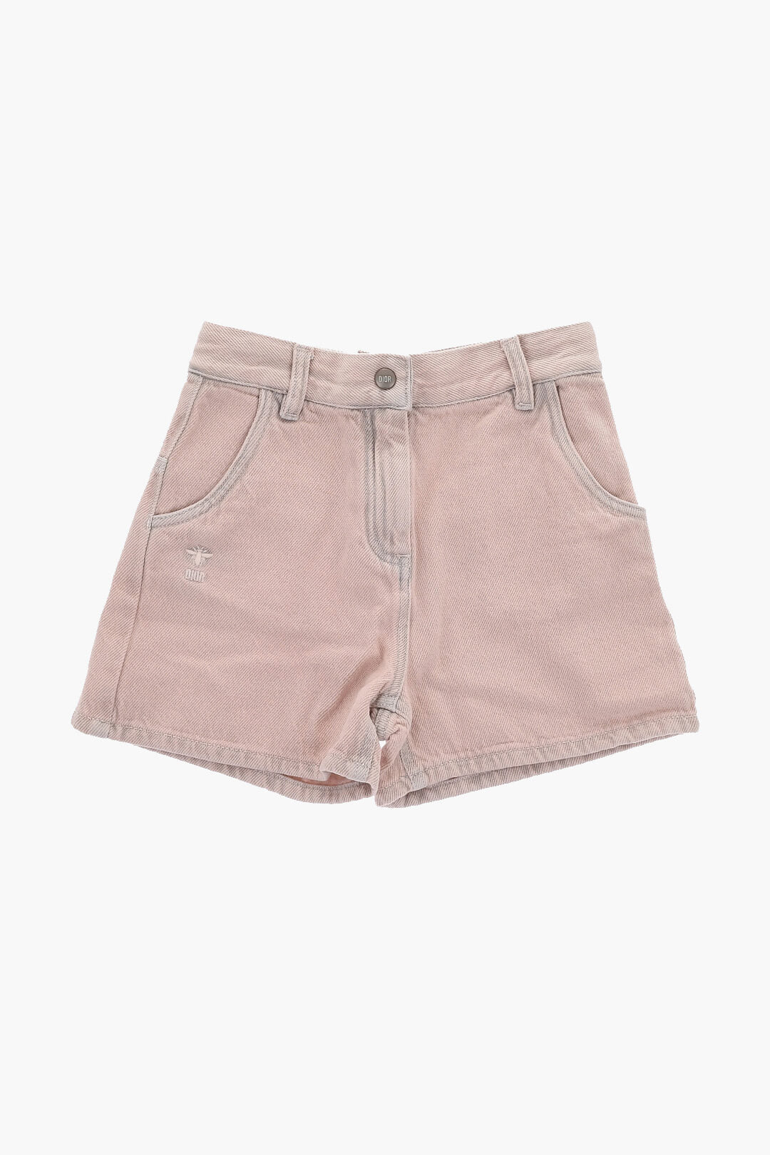 DIOR KIDS 톤온톤 로고 면 쇼츠