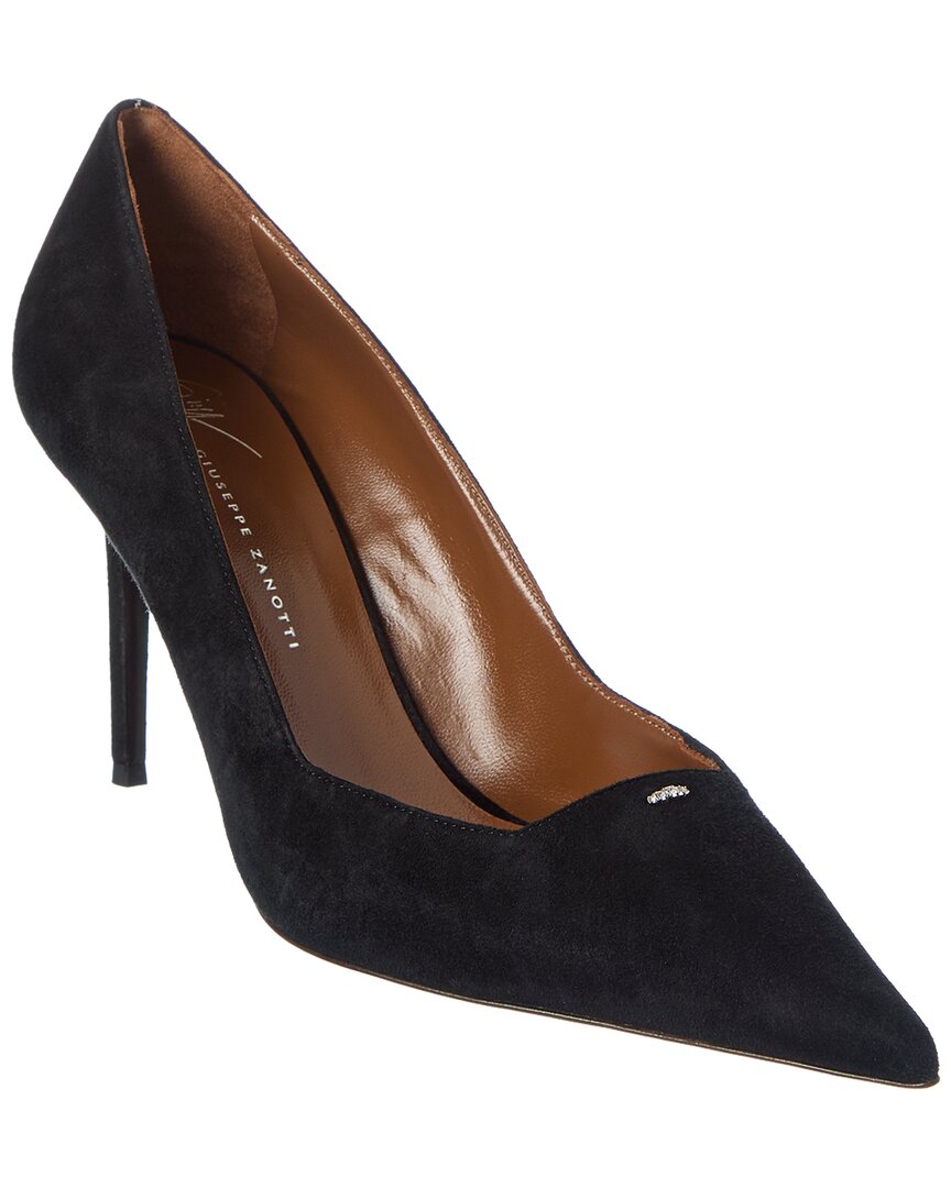 Giuseppe Zanotti 라켈 85 스웨이드 펌프스