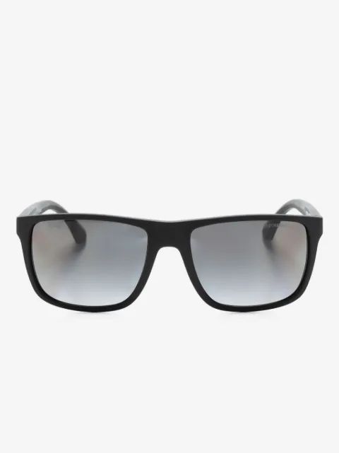EMPORIO ARMANI 직사각 프레임 선글라스 EA4033