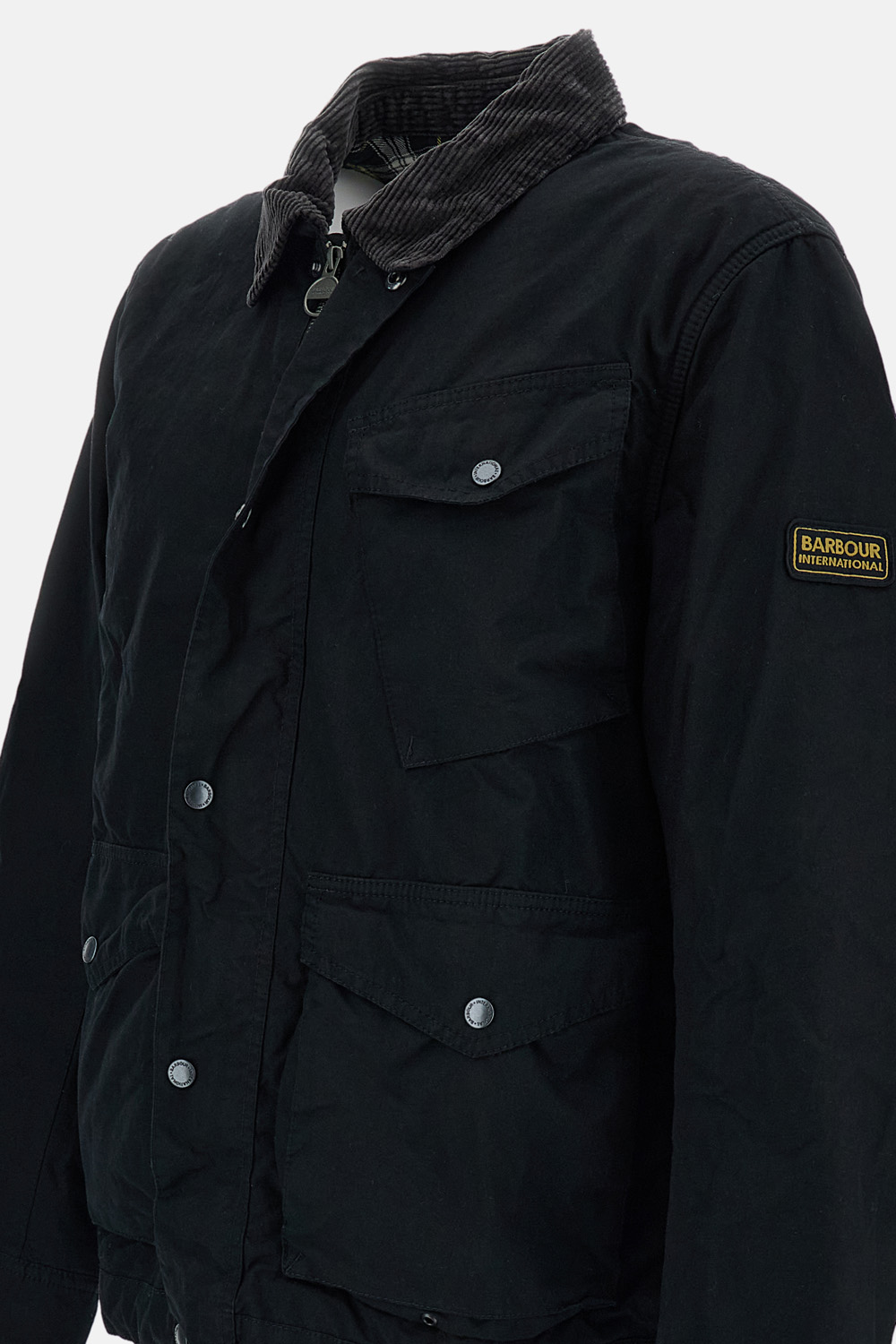 BARBOUR 윈터 드리프터 워시드 왁스 자켓