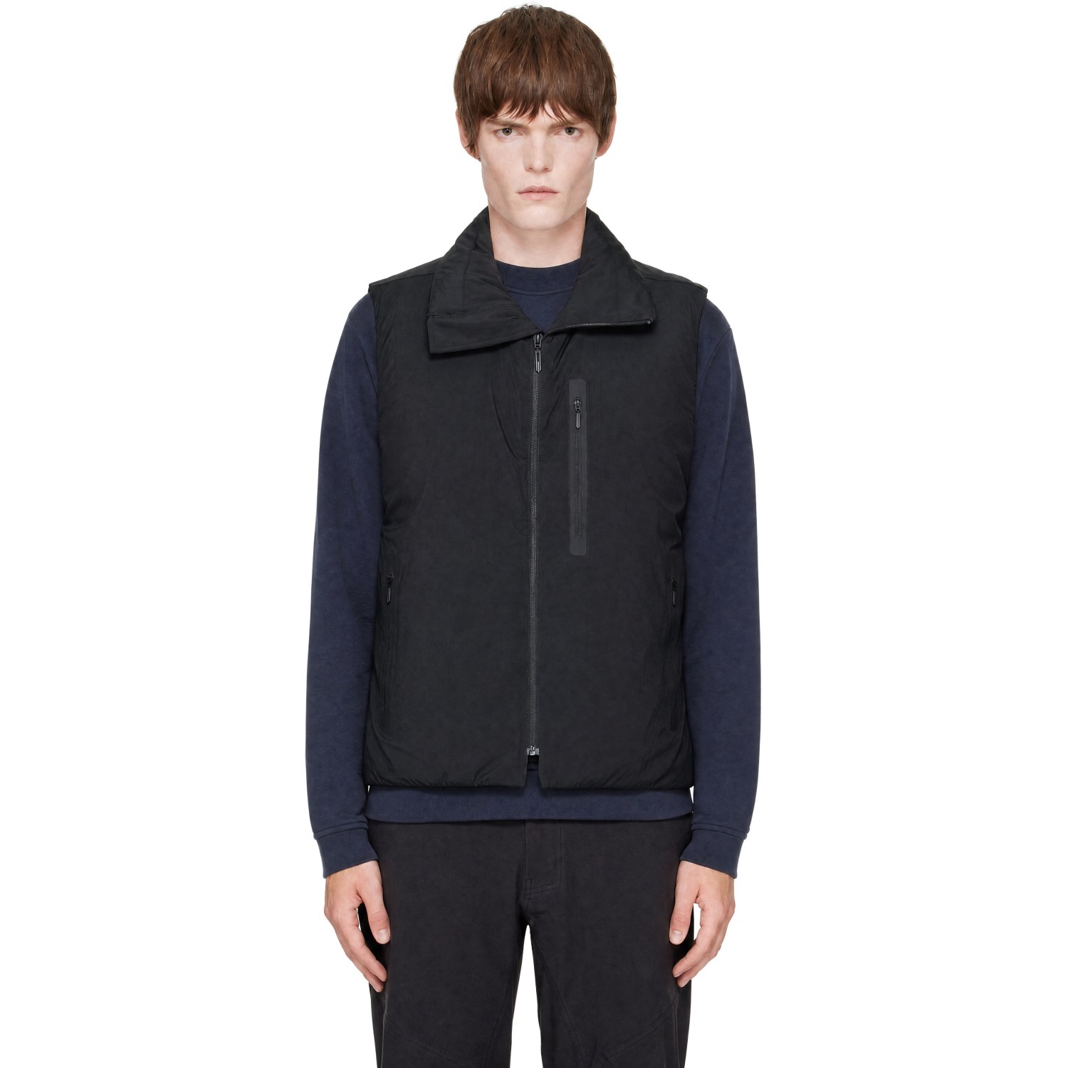 Descente ALLTERRAIN 블랙 H.C.S 시티 필드 다운 베스트