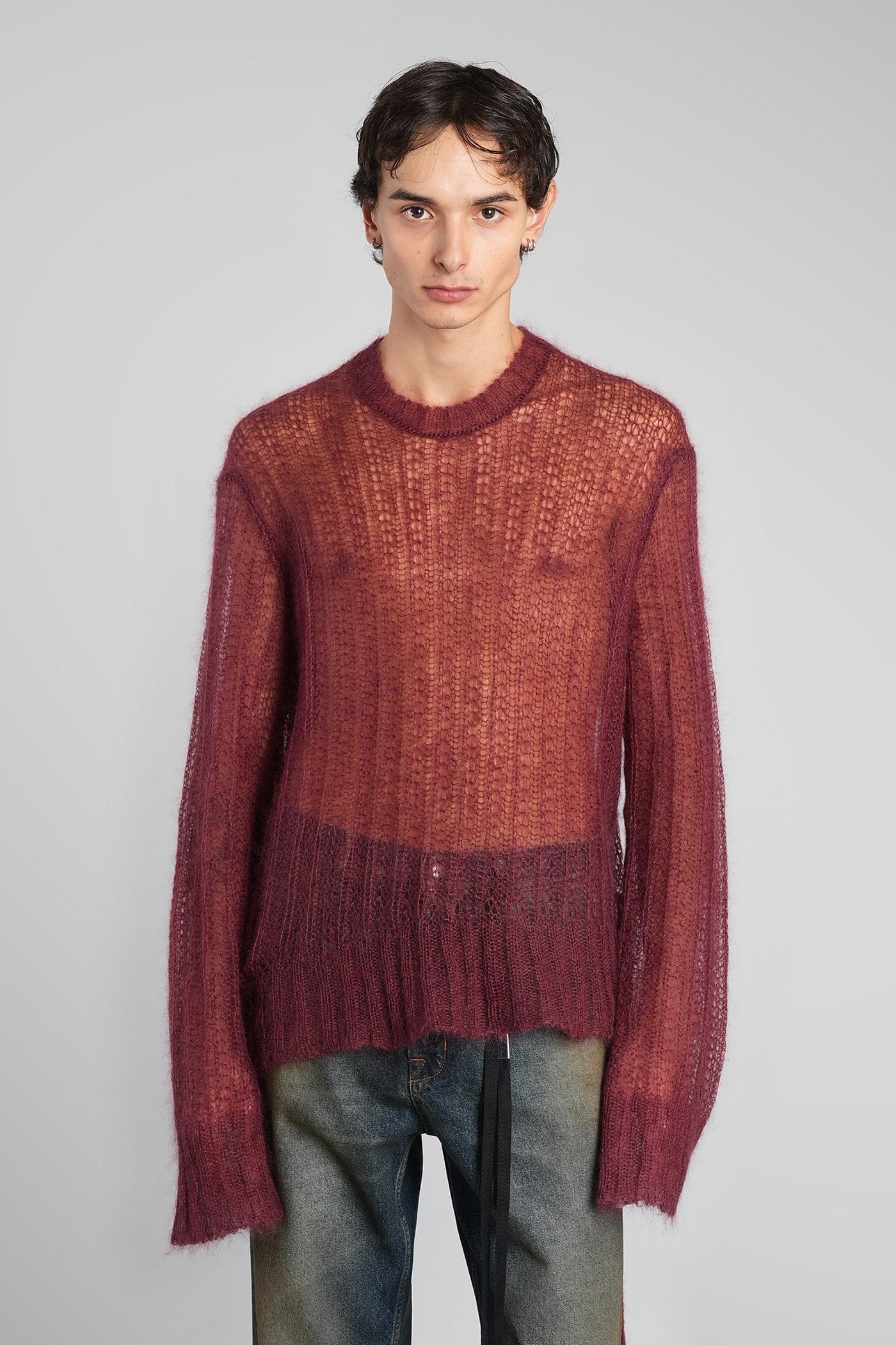 Ann Demeulemeester 레바르 니트웨어
