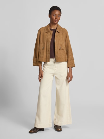 MaxMara Weekend 정규핏 가죽 자켓 ABITO