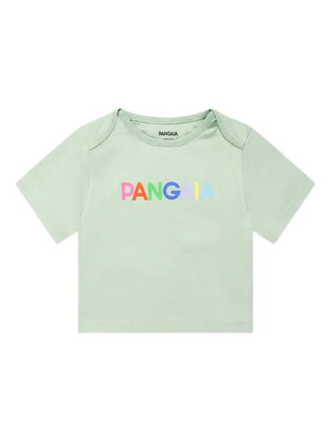 Pangaia Kids 로고 프린트 티셔츠