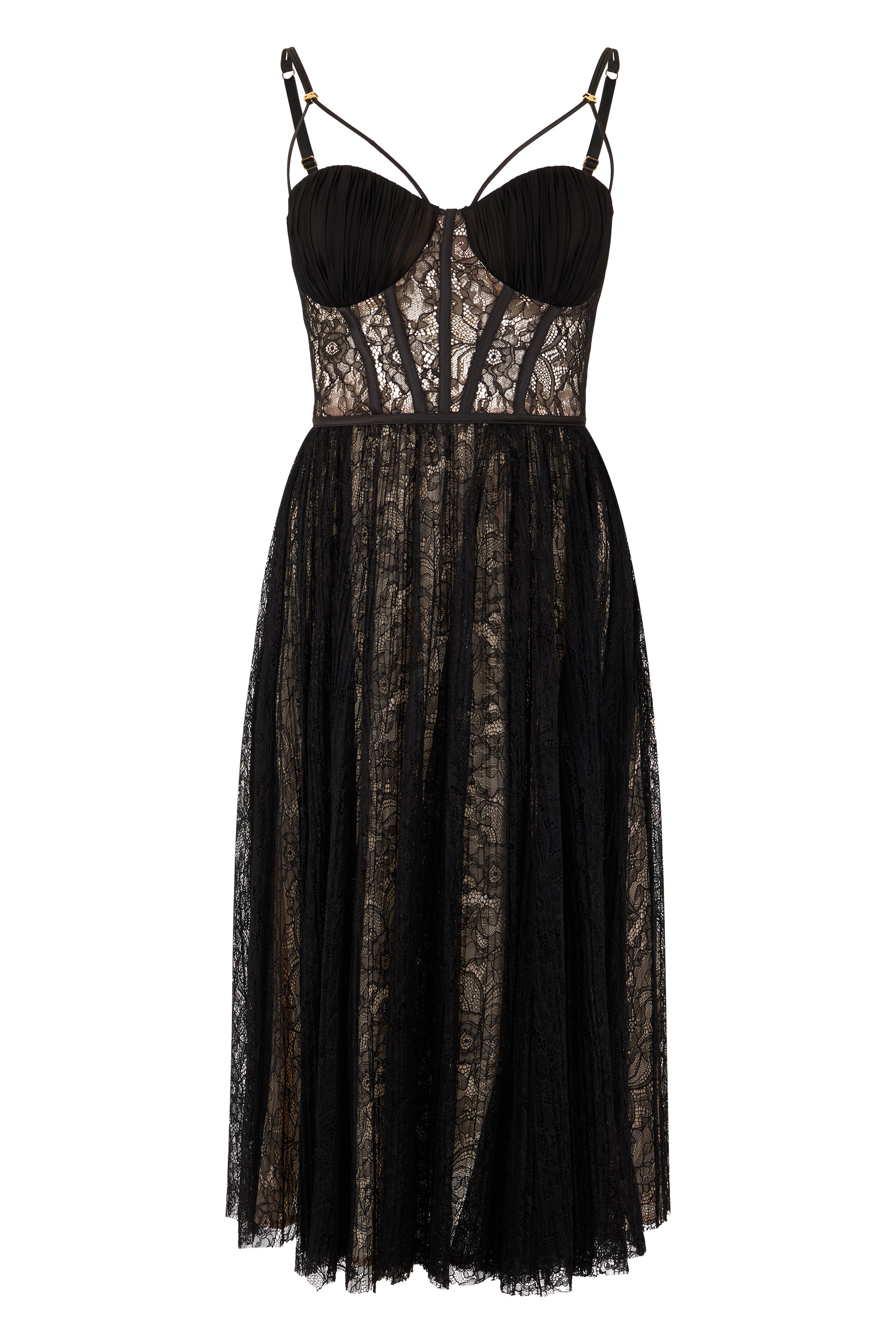 ELISABETTA FRANCHI 엘리자베타 프란치 레이스 롱 드레스