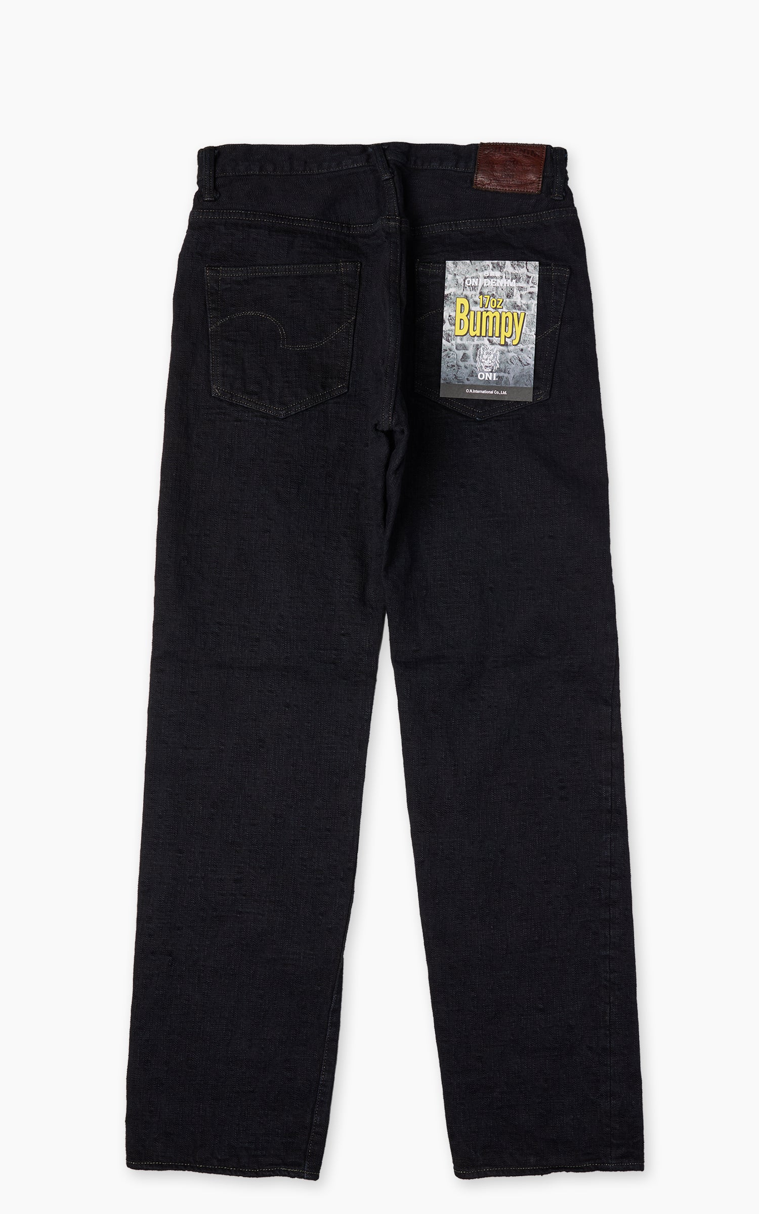 ONI DENIM 277 범피 저스트 라이트 스트레이트 블랙 17oz