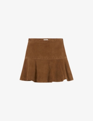 Claudie Pierlot  플레어 스웨이드 미니 스커트