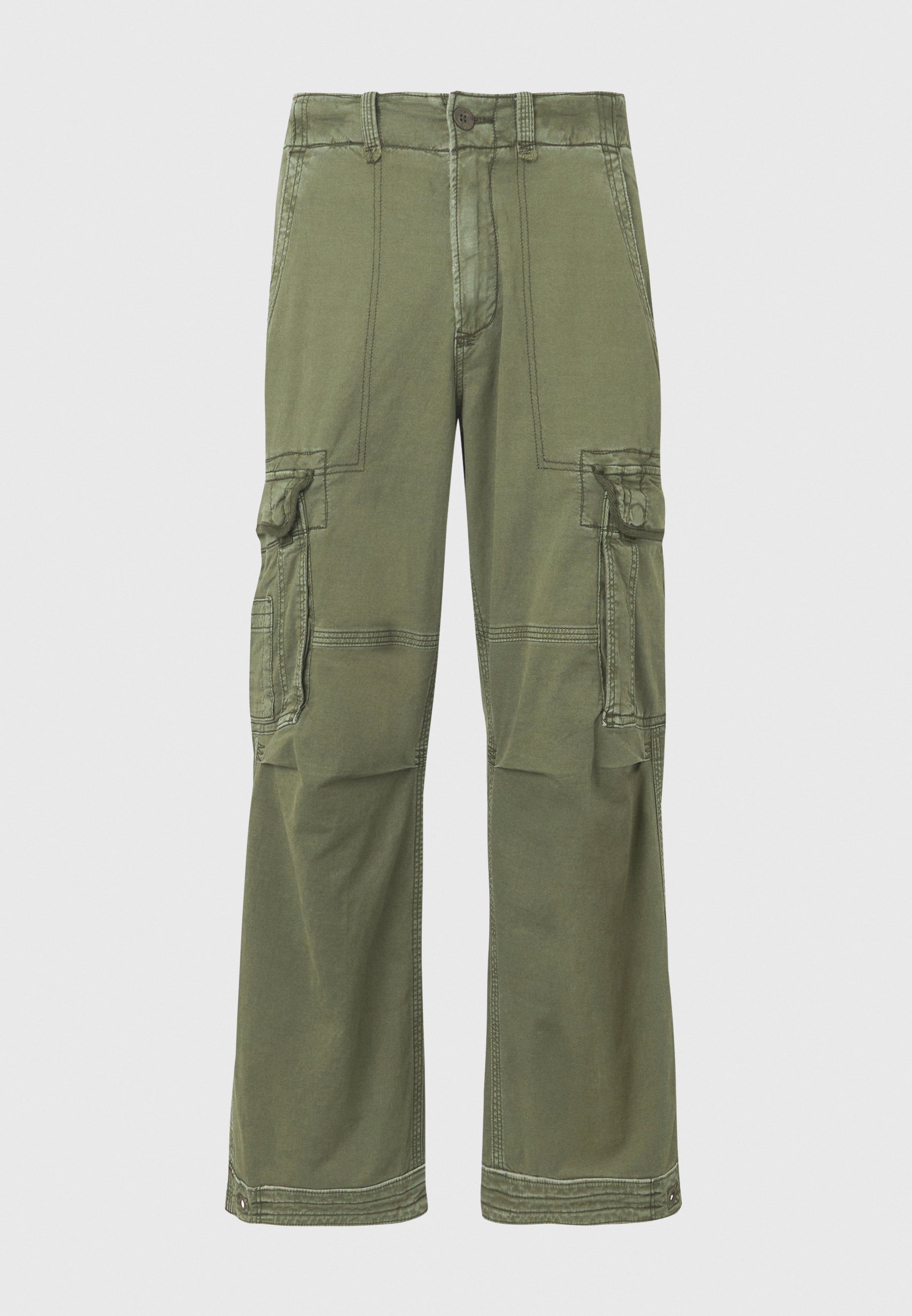 Abercrombie & Fitch 아카이브 카고 바지 올리브