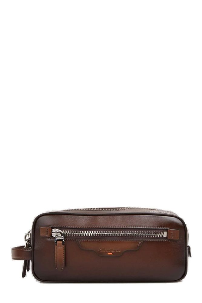 SANTONI 지퍼 화장품 가방