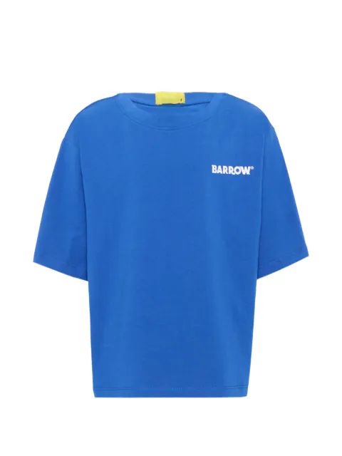 Barrow kids 로고 프린트 티셔츠