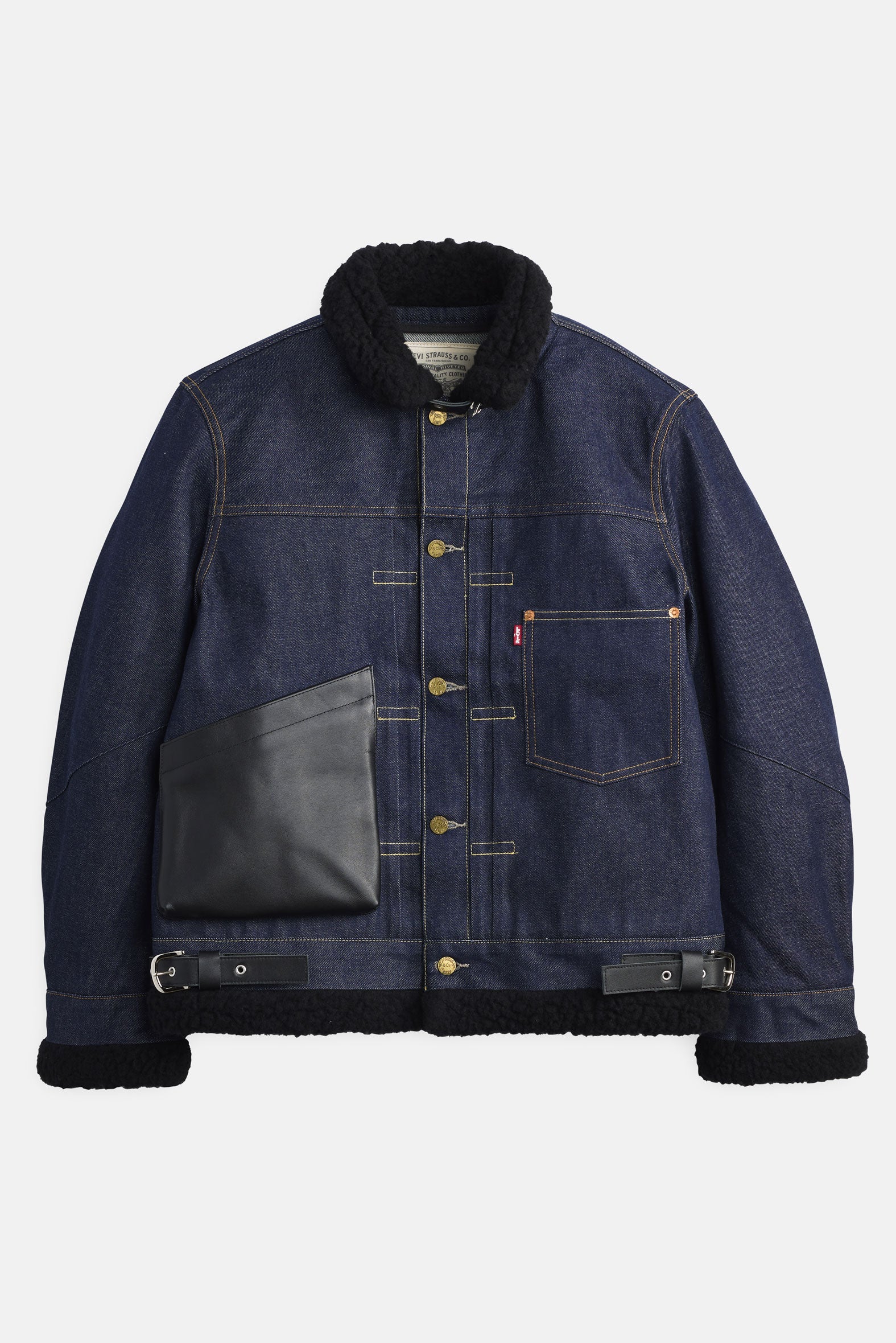 SACAI X 리바이스 셔파 자켓