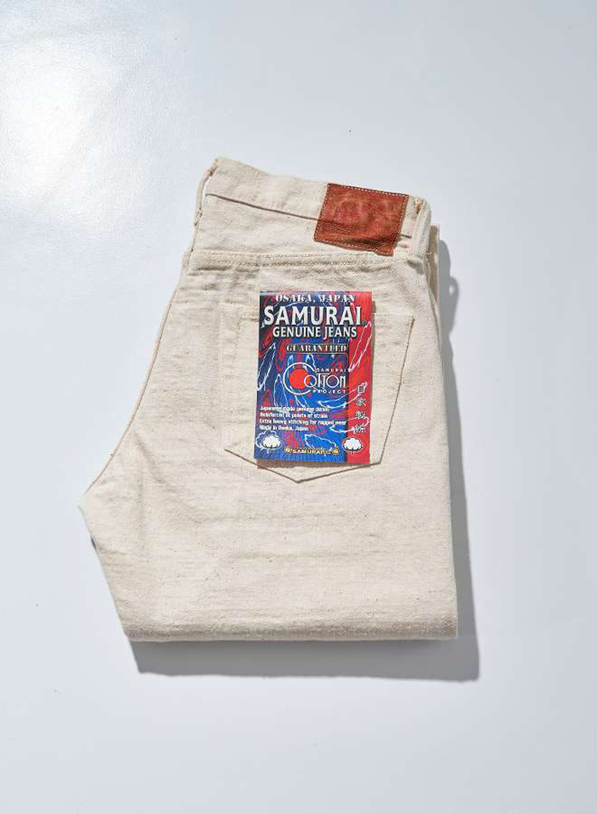 SAMURAI JEANS S510SC-KI 18oz 사무라이 코튼 프로젝트 레귤러 스트레이트 진