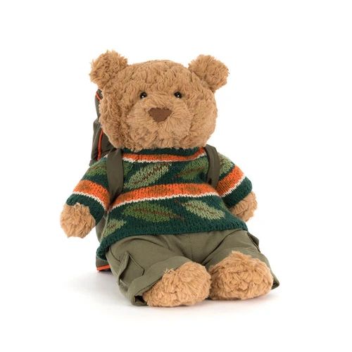 Jellycat 바톨로뮤 베어 하이킹