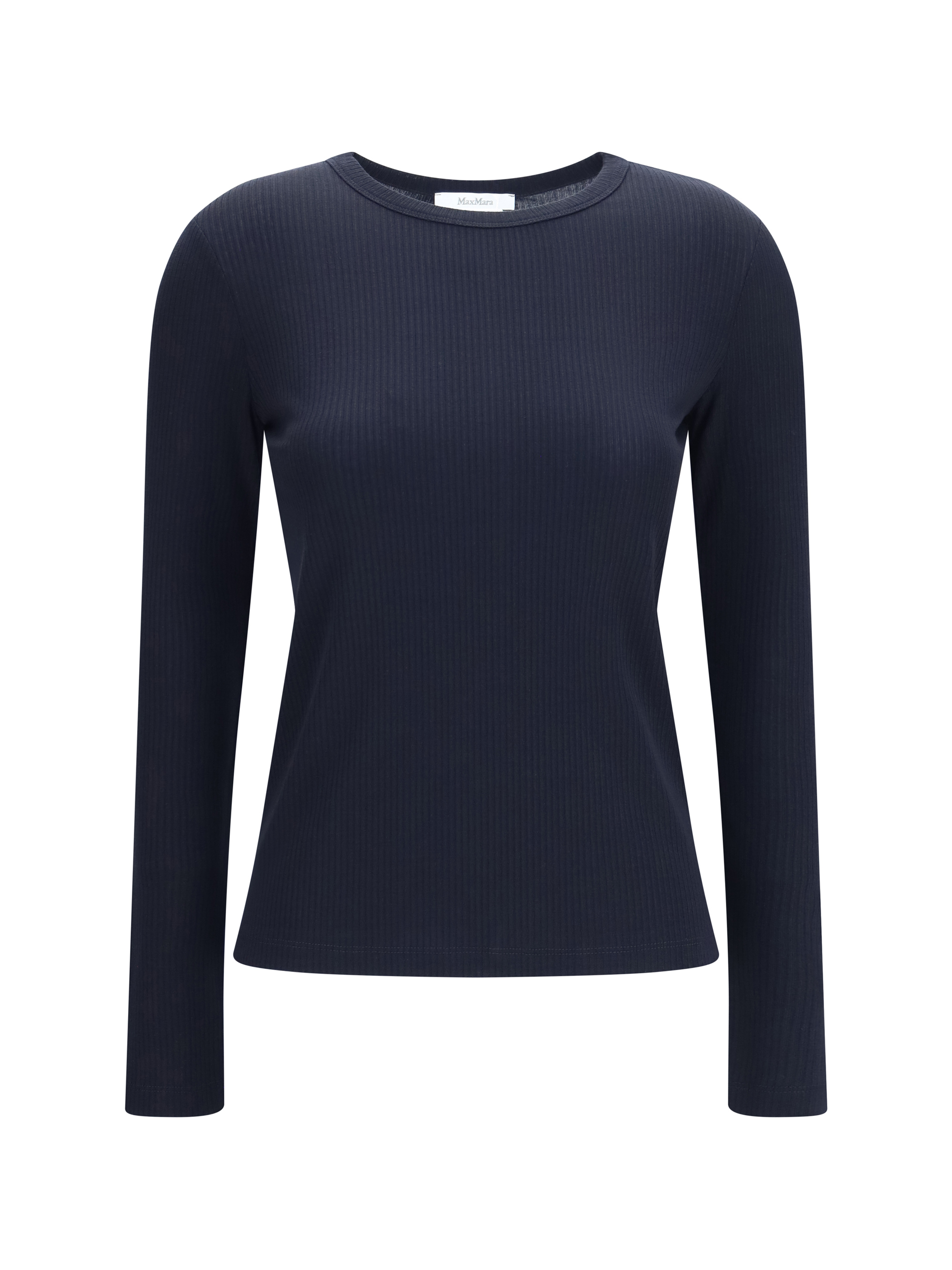 MAXMARA 리브드 롱슬리브 스웨터