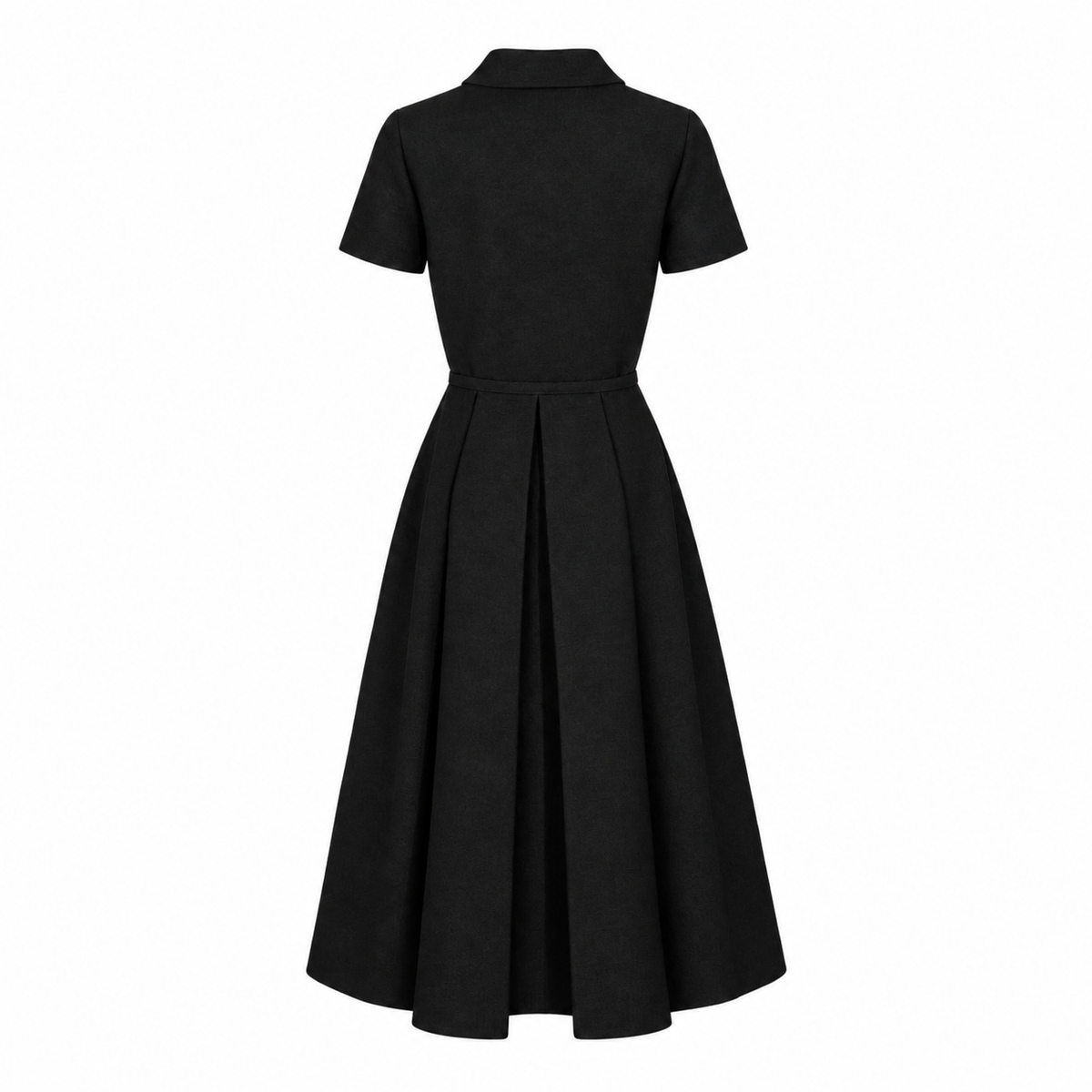 FENDI 블랙 울 드레스