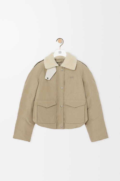 LOEWE 테크니컬 코튼 퍼프 자켓