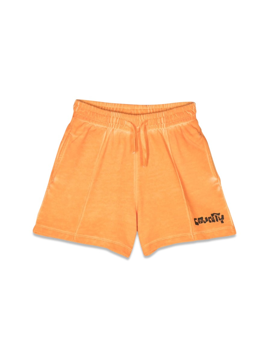 Marcelo Burlon Kids 마르셀로 불론 카운티 오브 밀란 미니 스웻쇼츠