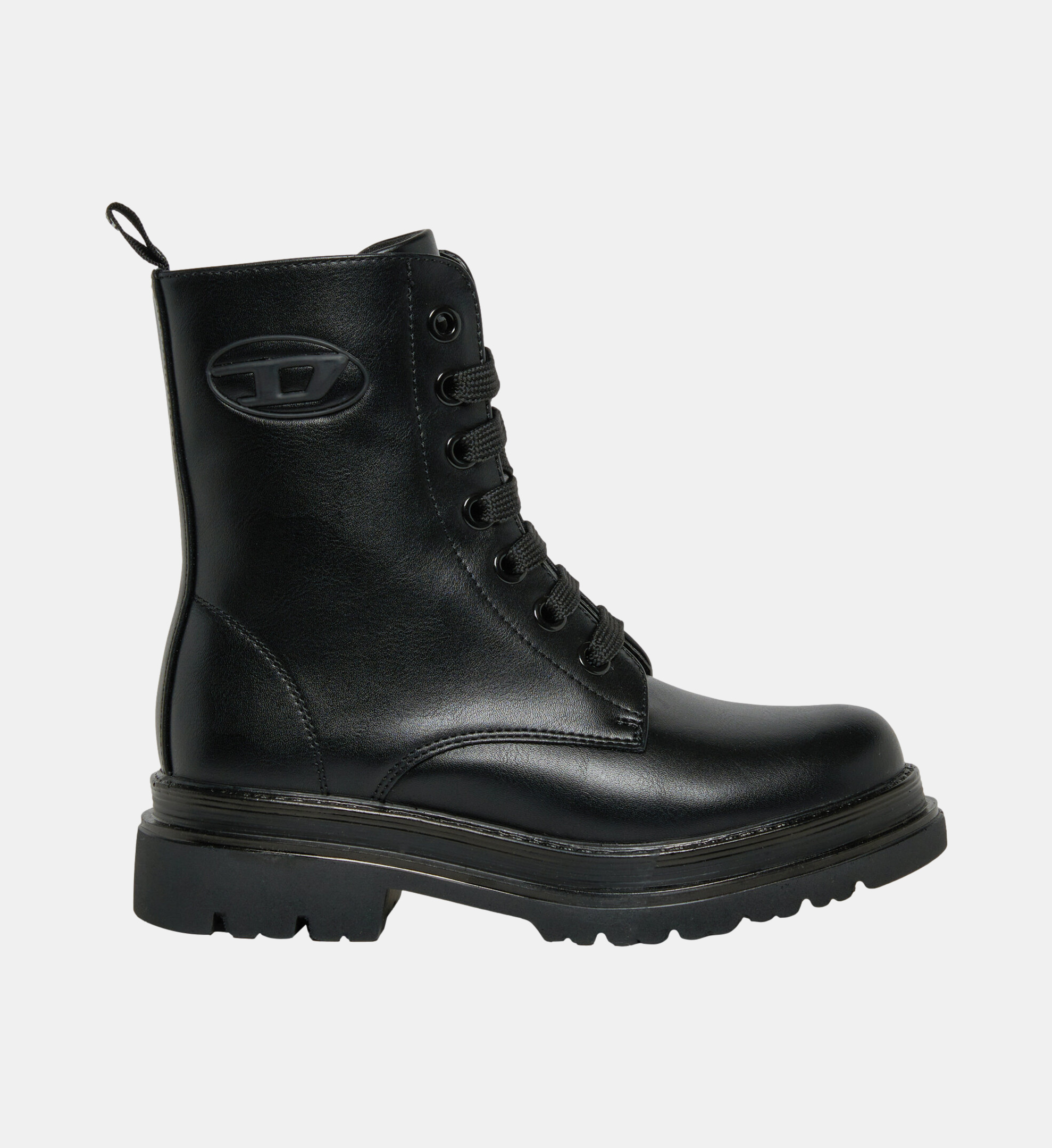 Diesel Kids 로고 앵클부츠
