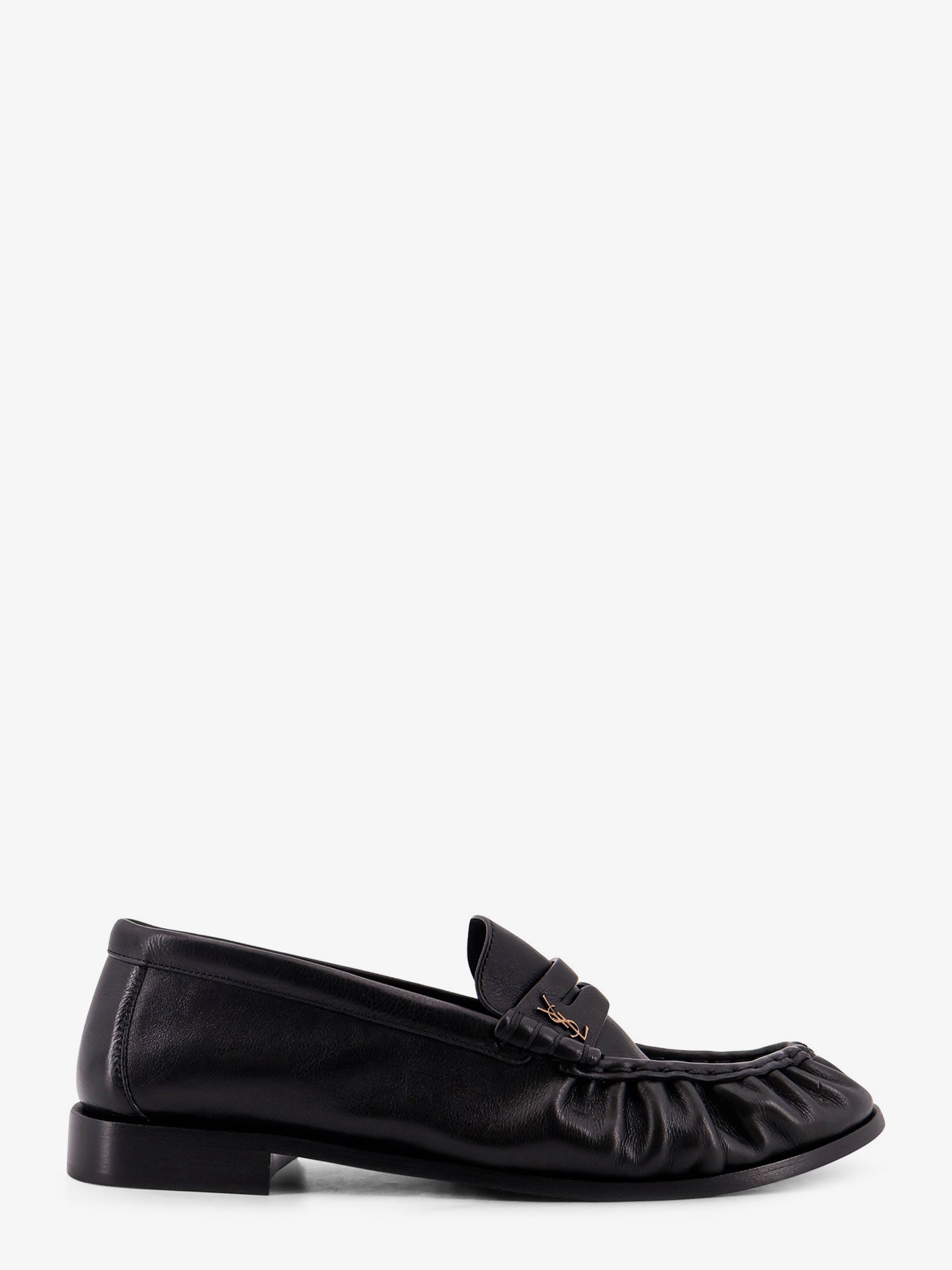 SAINT LAURENT 레 로퍼 가죽 로퍼