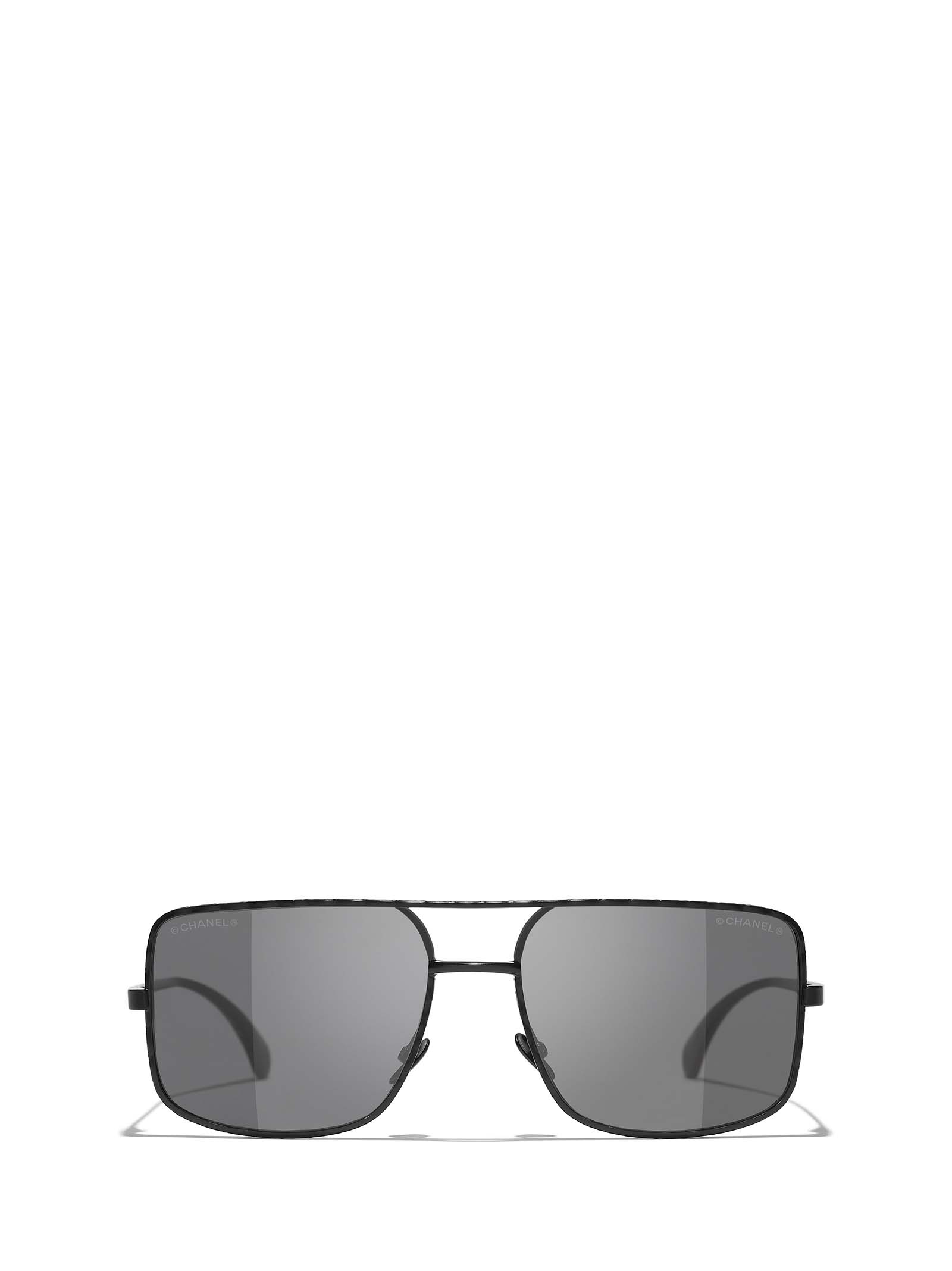 CHANEL CH4294 새틴 블랙 선글라스