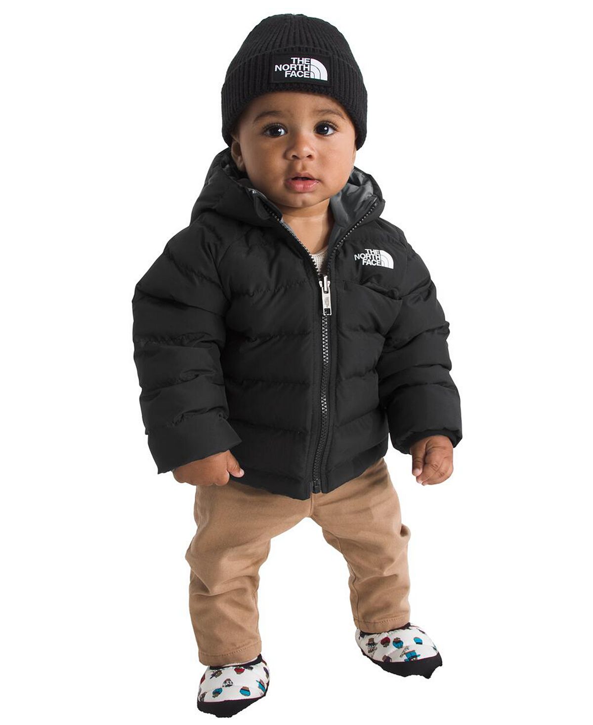 The North Face 아기 남아 또는 아기 여아 리버서블 페리토 자켓