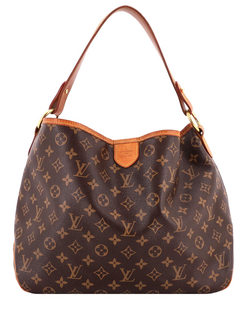 LOUIS VUITTON 브라운 모노그램 캔버스 딜라이트풀 PM