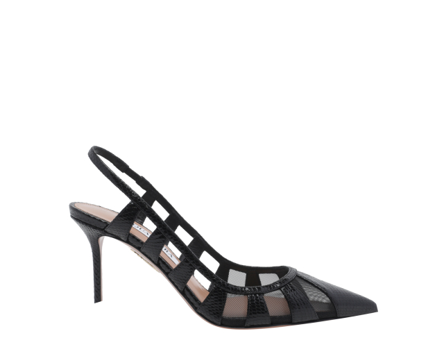 AQUAZZURA 스크린 슬링백