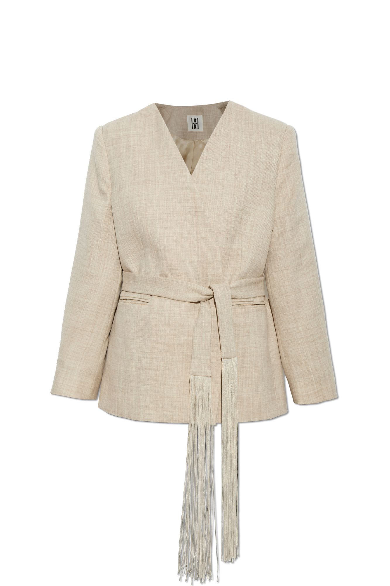 BY MALENE BIRGER 벨트가 있는 울 자켓 '엠마'