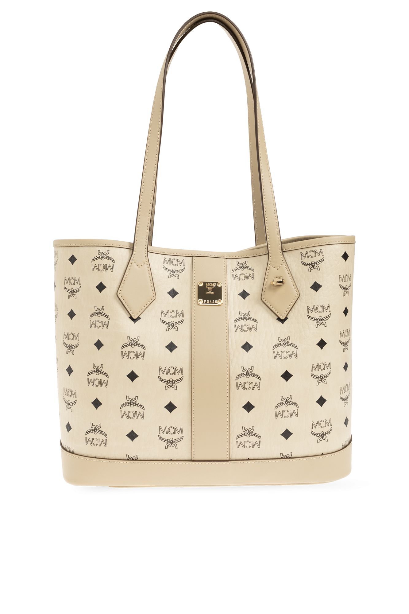MCM 백 리즈 여성 크림