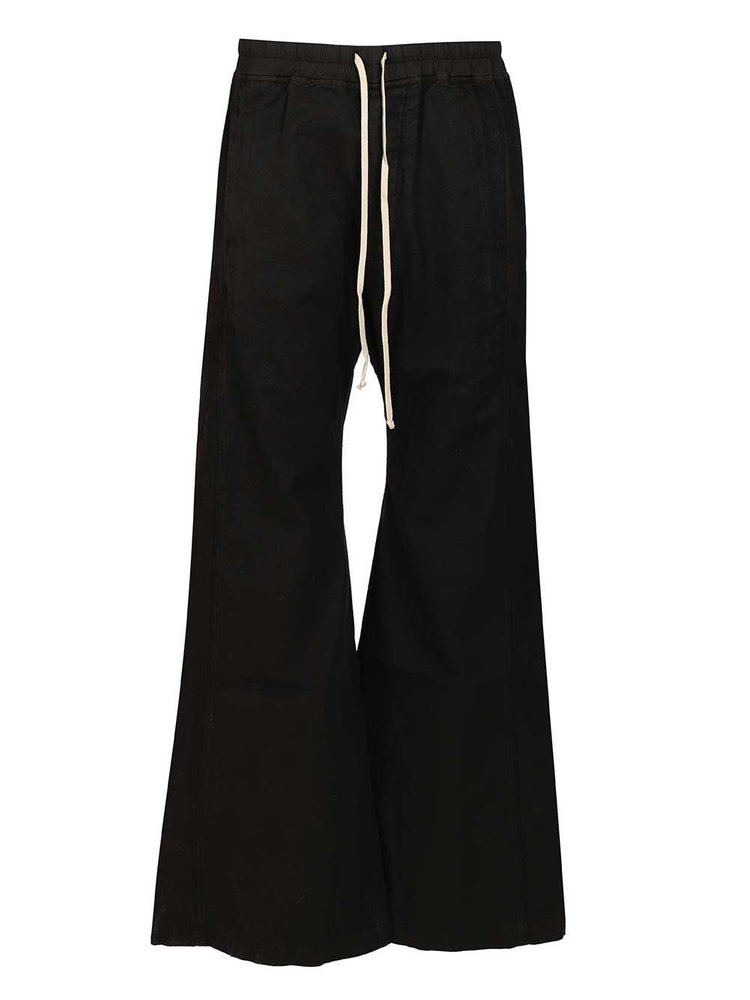 RICK OWENS DRKSHDW 와이드 푸셔 스냅 팬츠