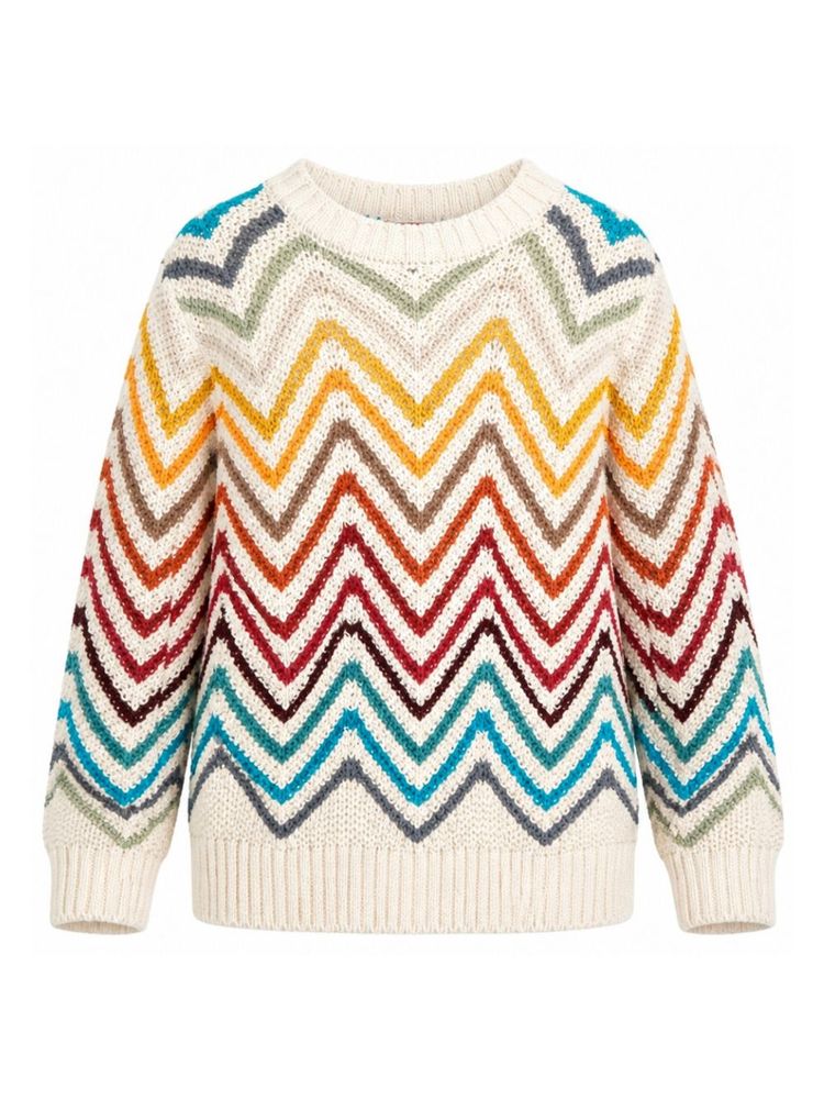 MISSONI KIDS 지그재그 니트 점퍼