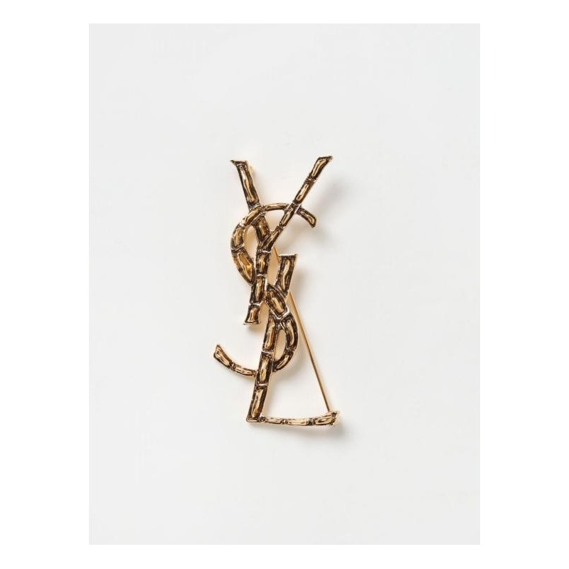 SAINT LAURENT 생로랑 YSL 오피움 크로커다일 브로치 470371 Y1500 8030