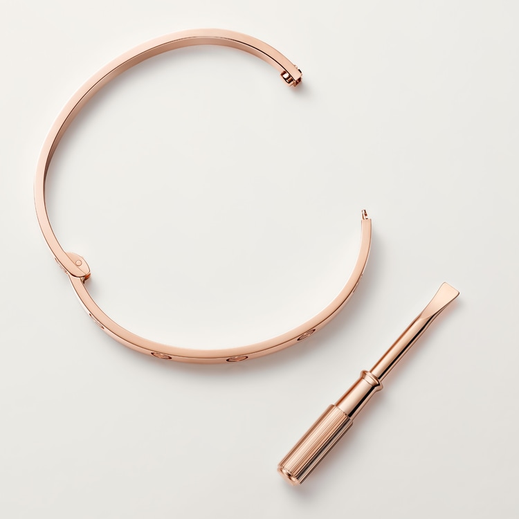 CARTIER 러브 브레이슬릿 클래식 모델 싱글 스크루 잠금장치