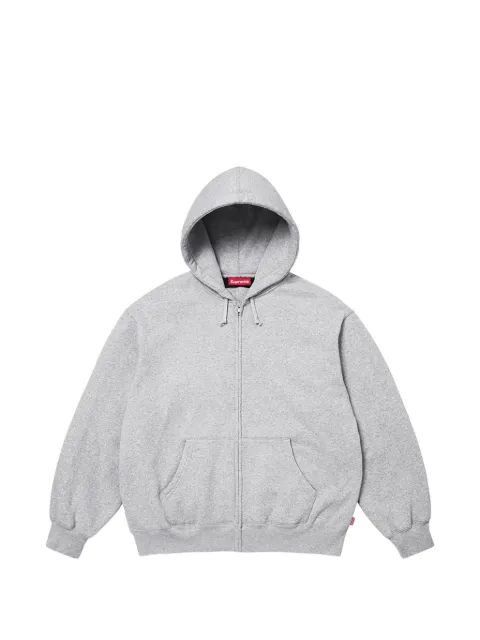 Supreme 컷아웃 집업 후드티