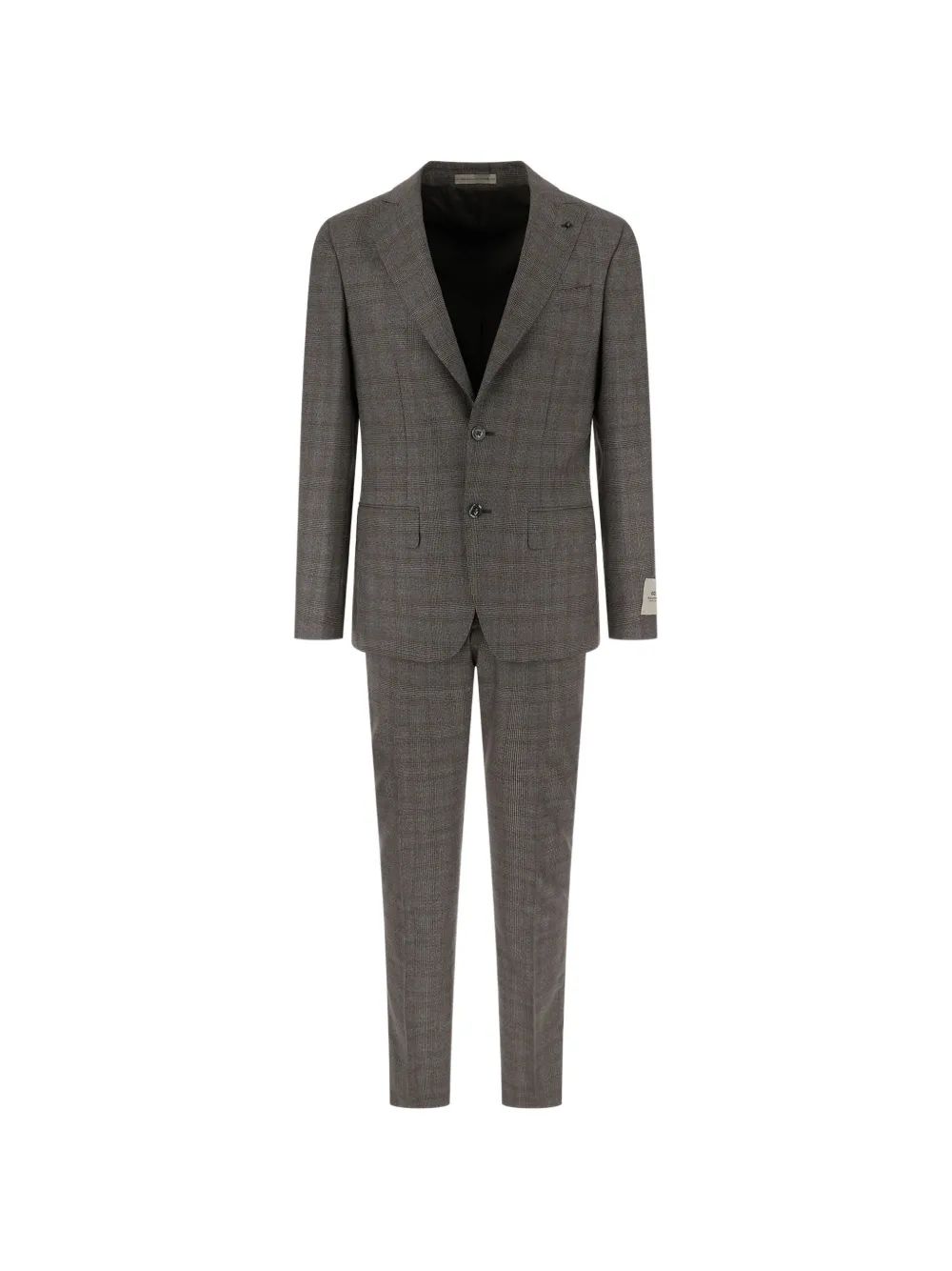 Corneliani 체크 패턴 수트