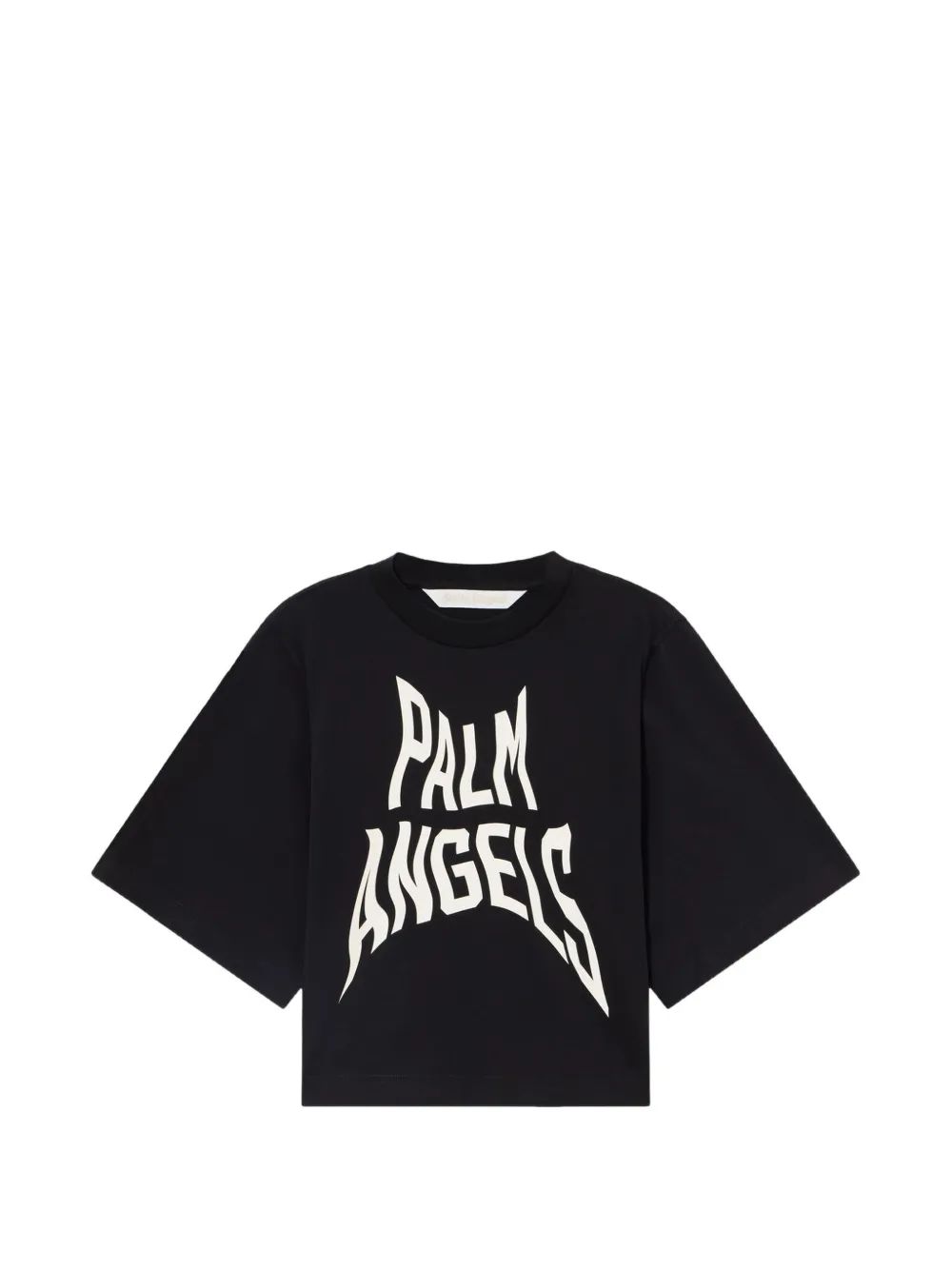 PALM ANGELS 팜 디스토티드 박시 티셔츠