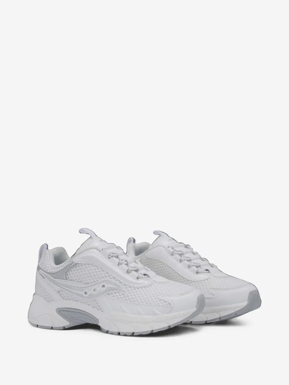 Saucony Kids 볼트 SE 메쉬 패널 로우탑 스니커즈