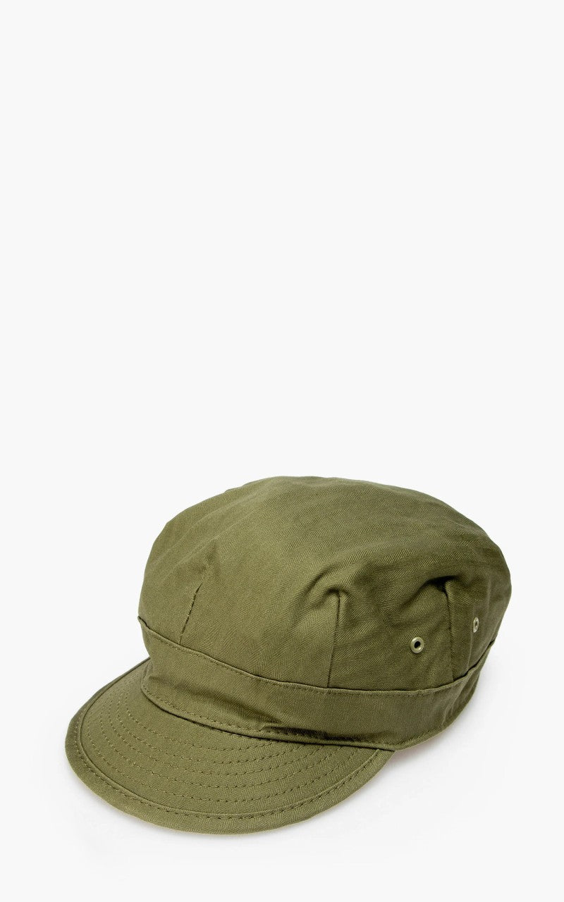 Military Surplus US HBT 캡 No 7 올리브 드랩