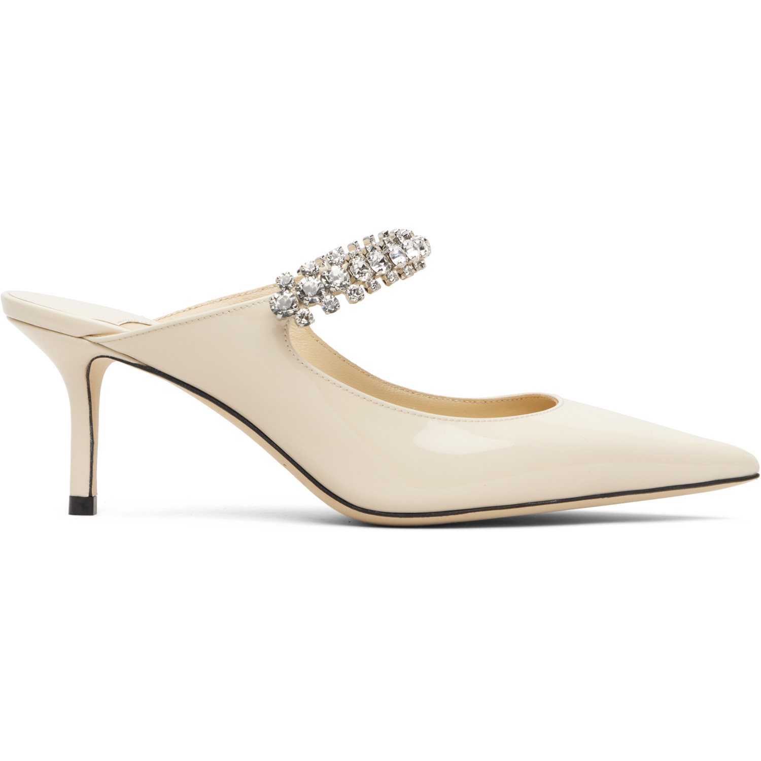 JIMMY CHOO 오프 화이트 빙 65 힐